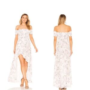 Show Me Your MuMu Floral Off-Shoulder Maxi Dress XS
